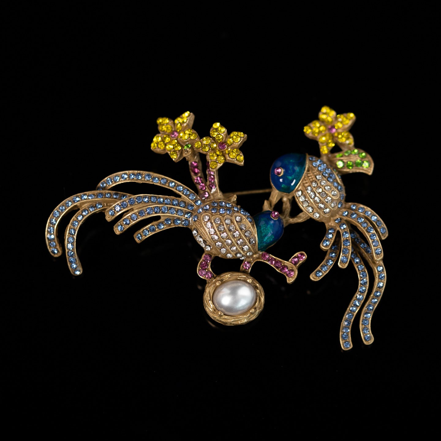 Vintage Cross Artisan Handcrafted Brooches for Men