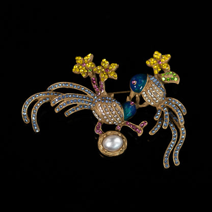 Vintage Cross Artisan Handcrafted Brooches for Men