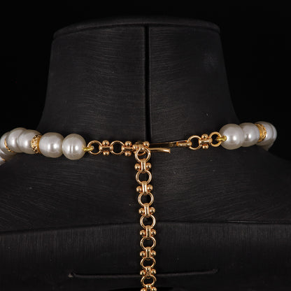 Vintage Pearl Elegant Luxury Necklace for Women