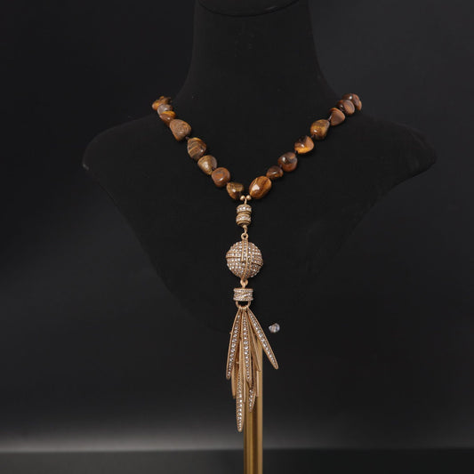 Vintage Chic Handcrafted Luxury Necklace Timeless Style