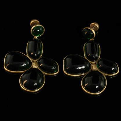 Vintage Luxury Statement Chic Earrings Handcrafted Design