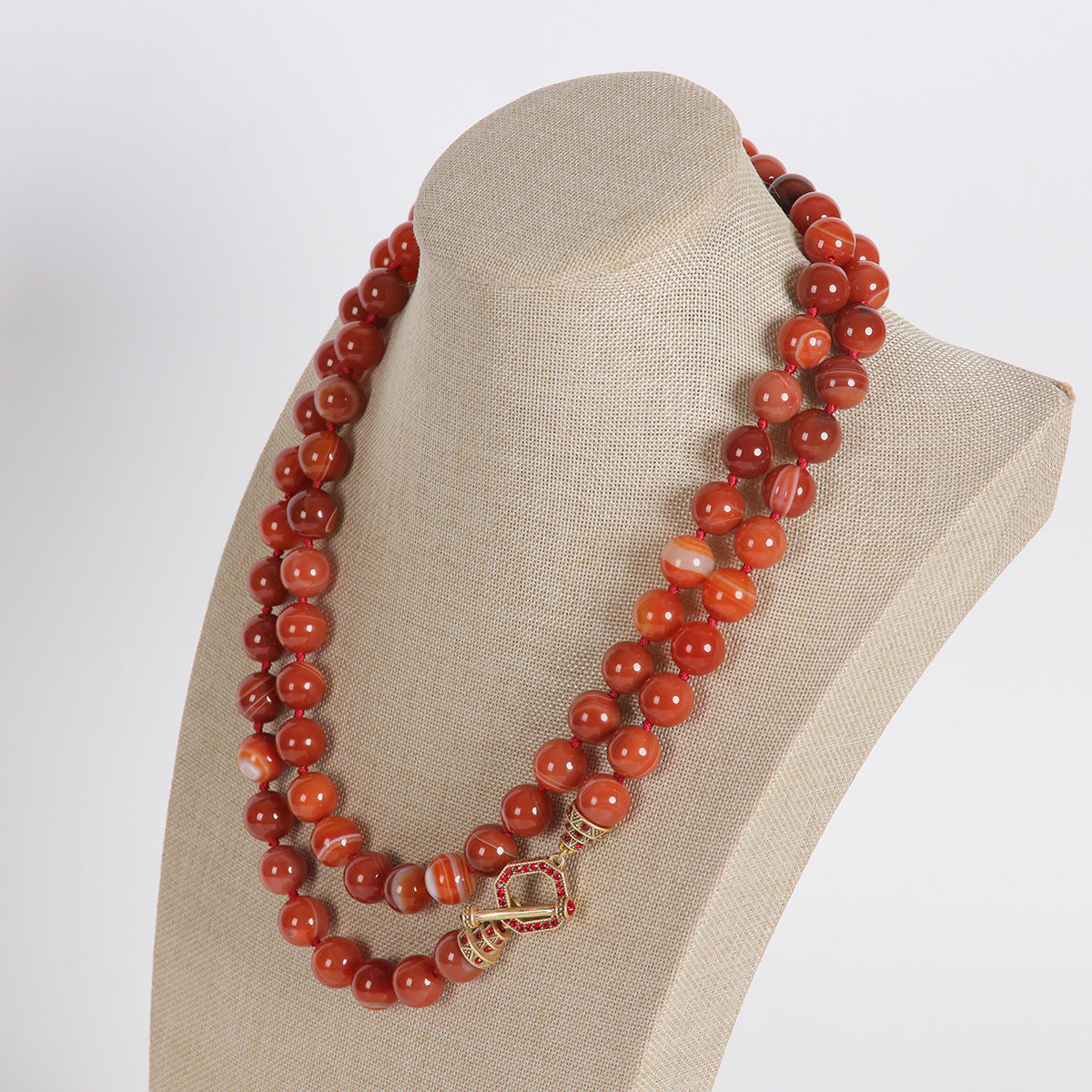 Vintage Heart Statement Handcrafted Necklace Gift Jewelry