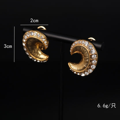 Vintage Timeless Refined Elegant Earrings for Ladies