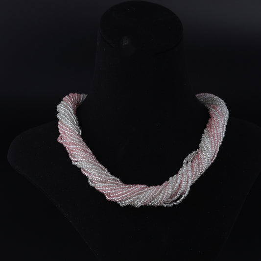 Vintage Geometric Statement Artisan Necklace Timeless Style