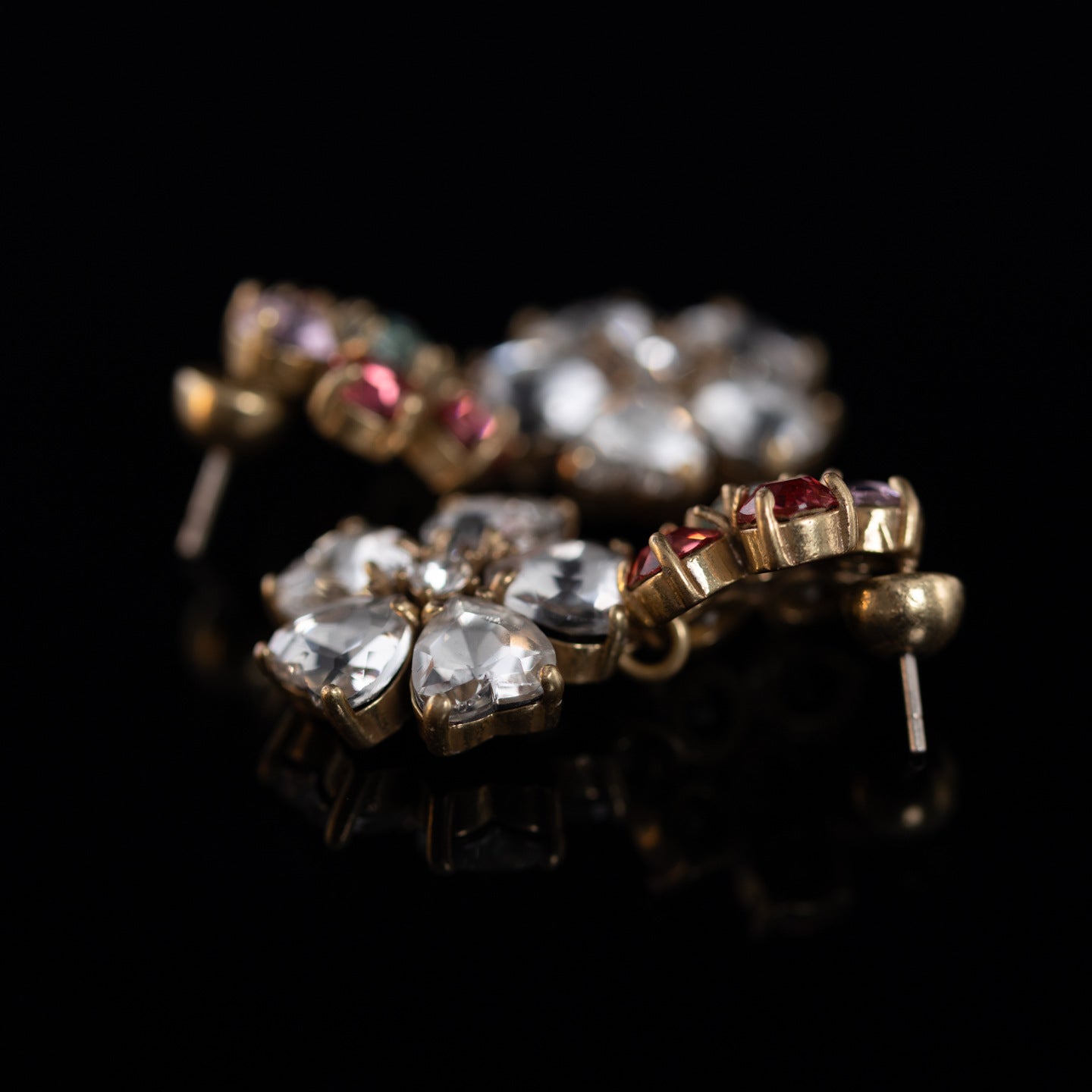 Vintage Floral Refined Luxury Earrings Gift Jewelry