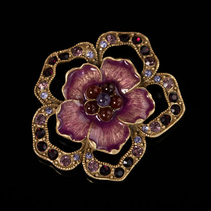 Vintage Cross Artisan Handcrafted Brooches for Men