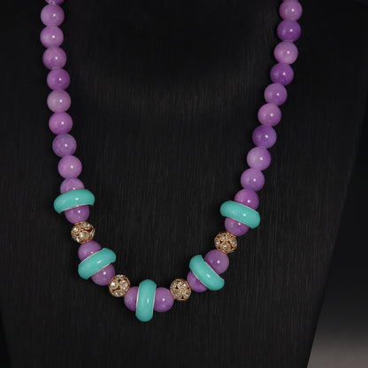 Vintage Natural Stone Refined Necklace Gift Jewelry
