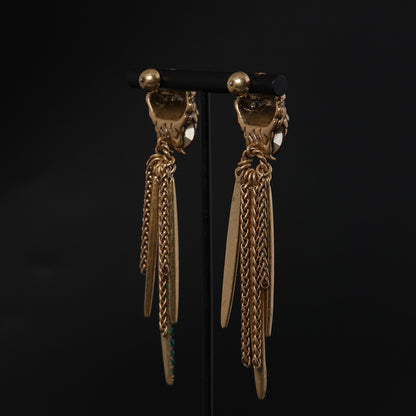 Vintage Crystal Luxury Handcrafted Earrings for Women