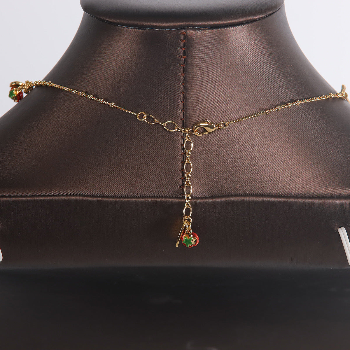 Vintage Enamel Timeless Statement Necklace Gift Jewelry