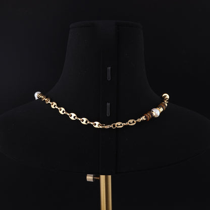 Vintage Geometric Artisan Handcrafted Necklace Timeless Style