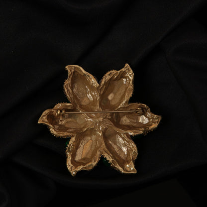 Vintage Floral Elegant Retro Brooches for Men