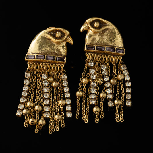 Vintage Elegant Classic Statement Earrings Timeless Style