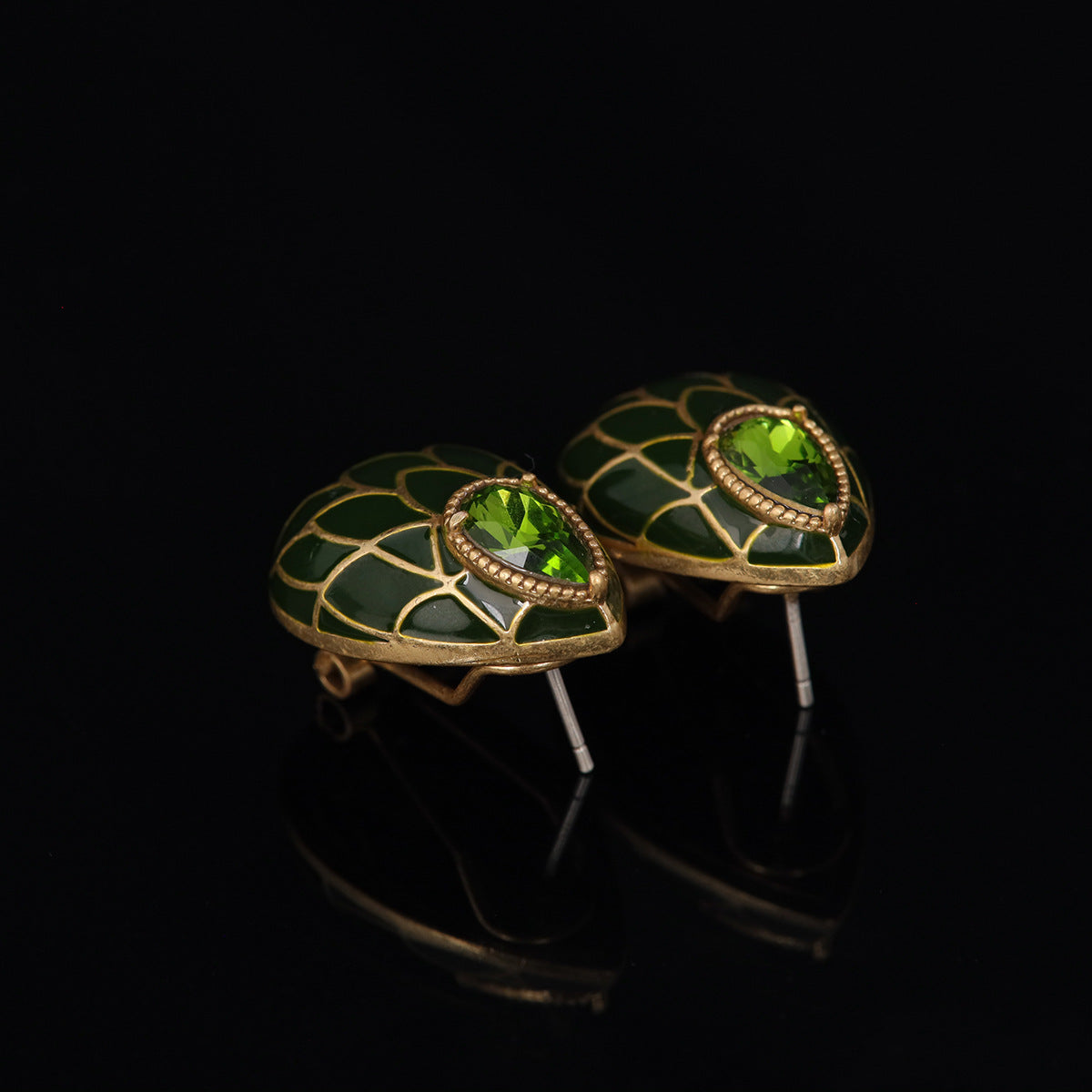 Vintage Statement Refined Artisan Earrings Gift Jewelry