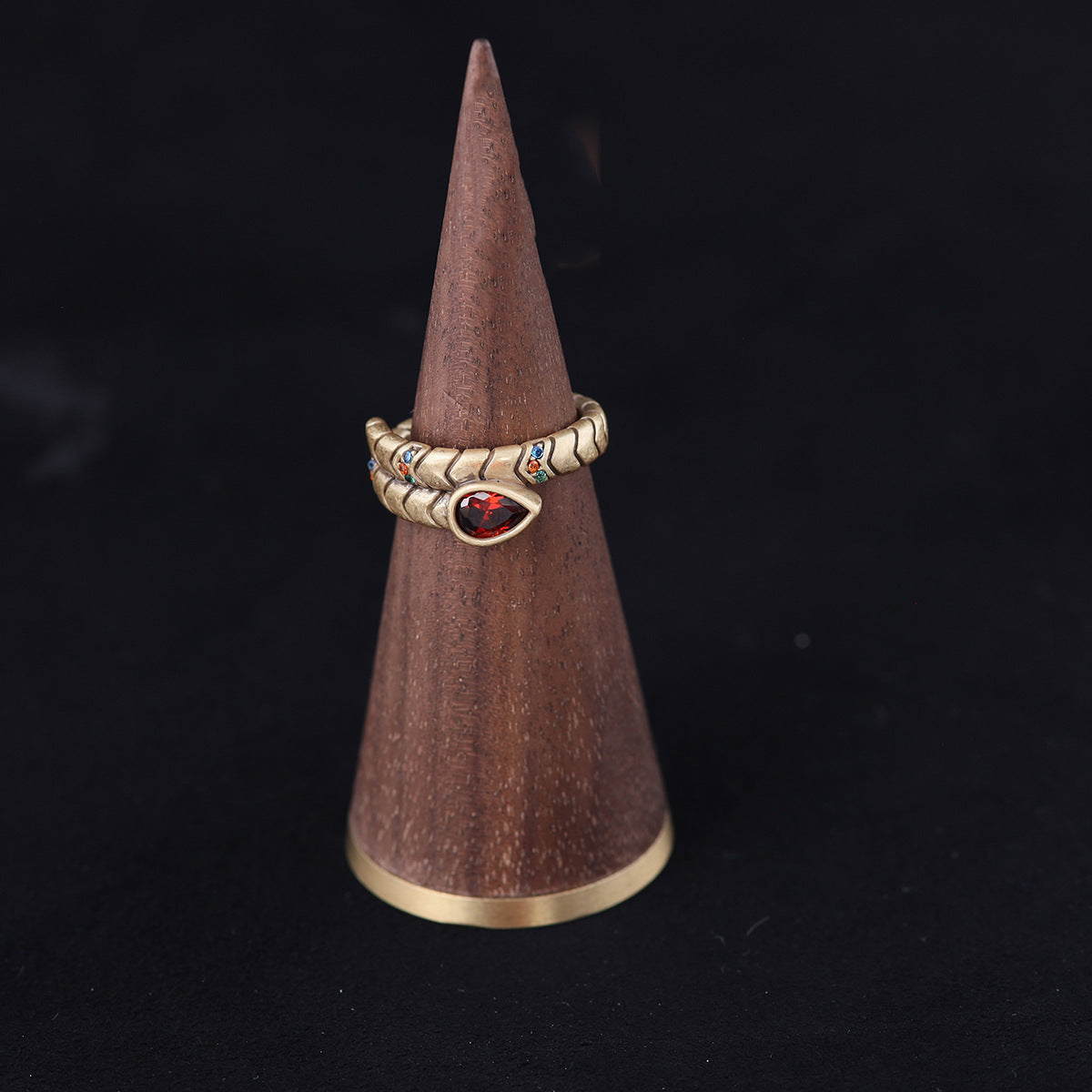 Vintage Artisan Handcrafted Chic Open Ring Handcrafted Design