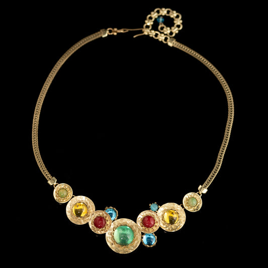 Vintage Agate Elegant Handcrafted Necklace Timeless Style