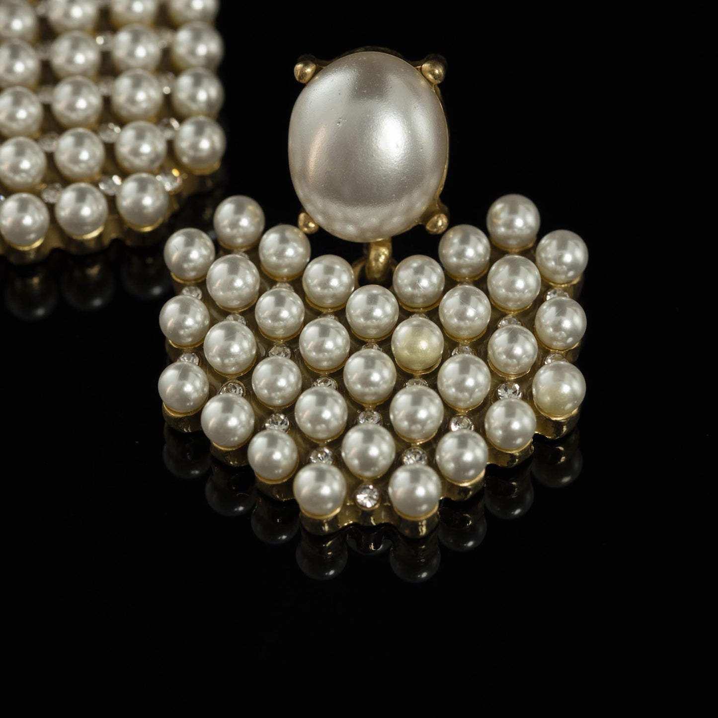 Vintage Pearl Timeless Handcrafted Earrings Timeless Style