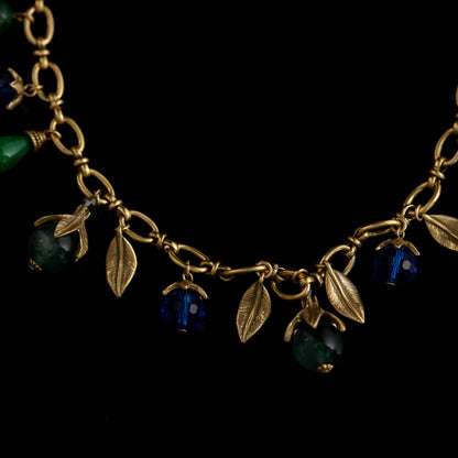 Vintage Natural Stone Classic Necklace Handcrafted Design