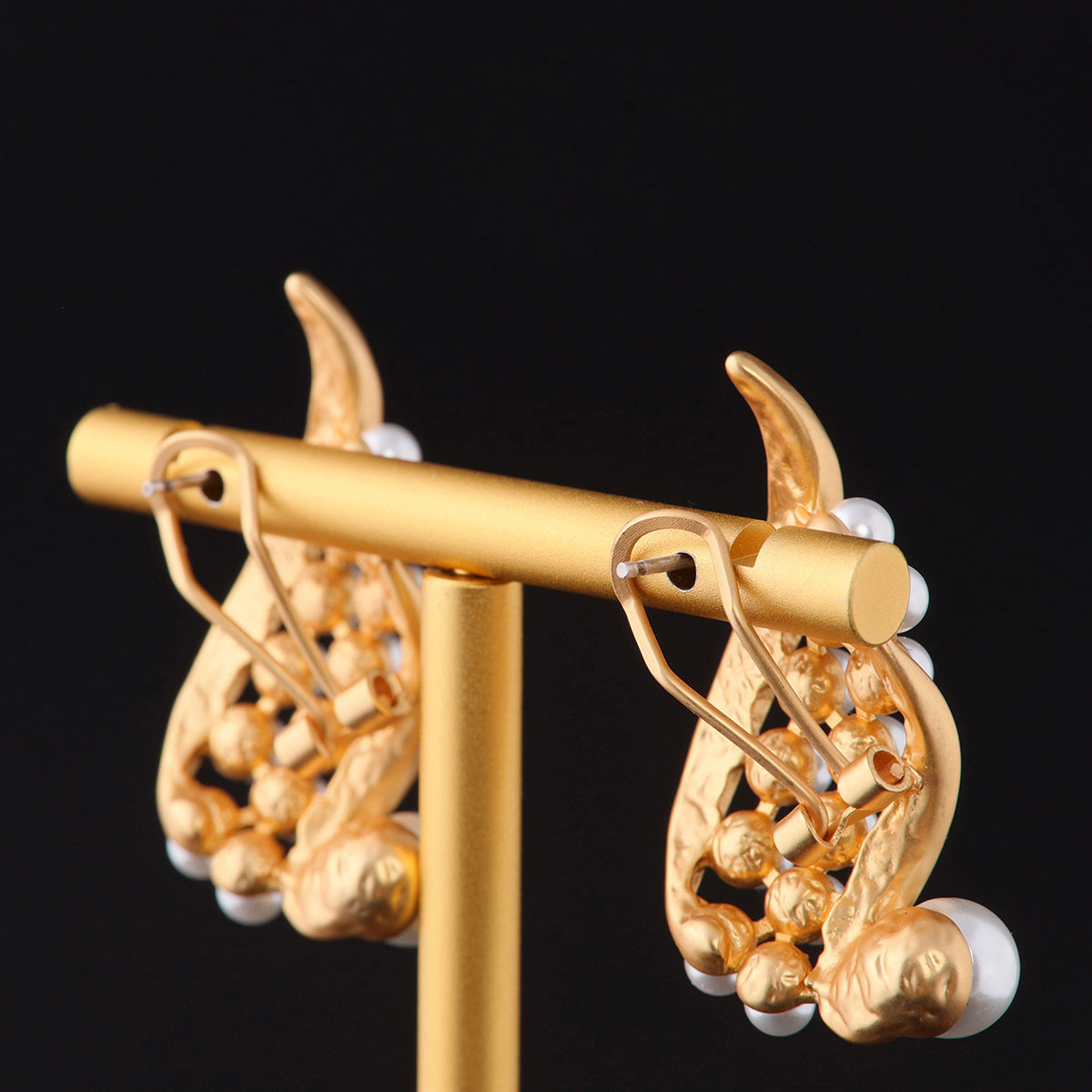 Vintage Geometric Elegant Artisan Earrings Timeless Style