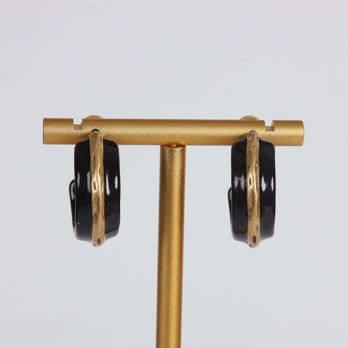 Vintage Enamel Chic Artisan Earrings for Ladies