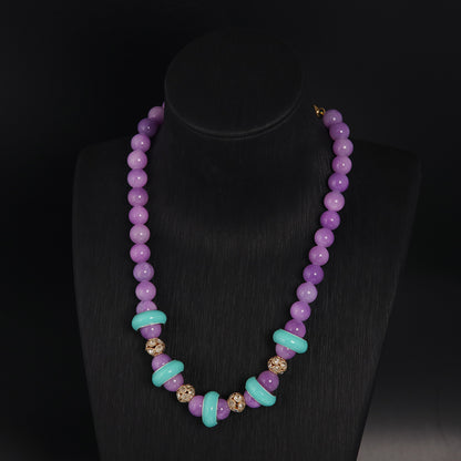 Vintage Natural Stone Refined Necklace Gift Jewelry