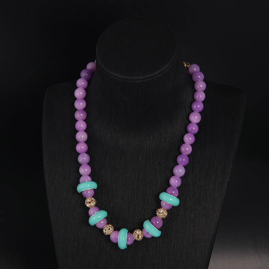 Vintage Natural Stone Refined Necklace Gift Jewelry