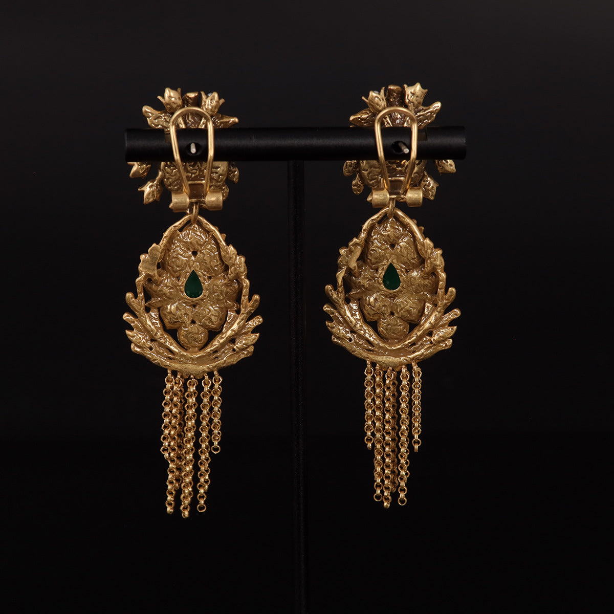 Vintage Agate Classic Handcrafted Earrings Timeless Style