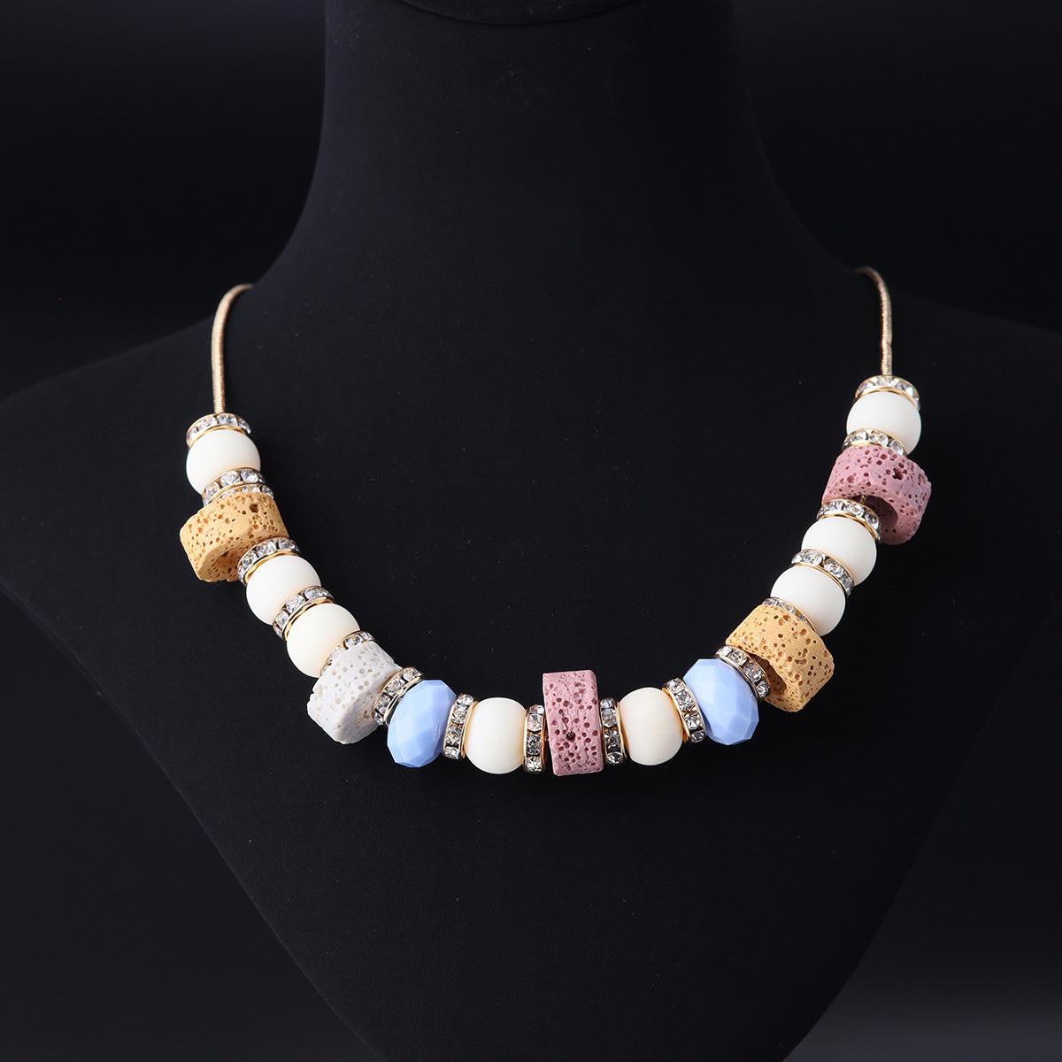 Vintage Geometric Refined Luxury Necklace Handcrafted Design