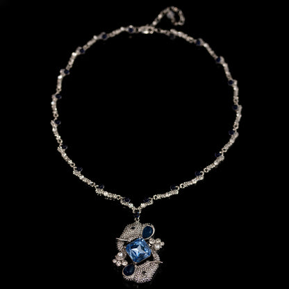 Vintage Refined Artisan Chic Necklace Handcrafted Design