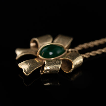 Vintage Agate Butterfly Timeless Necklace Timeless Style