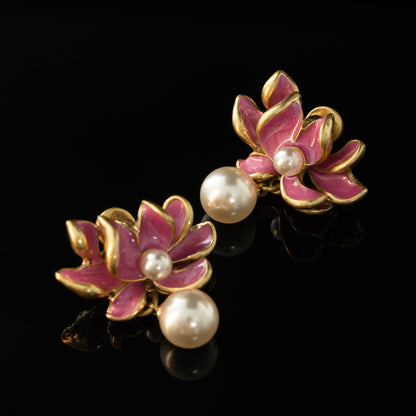 Vintage Pearl Timeless Handcrafted Earrings for Women
