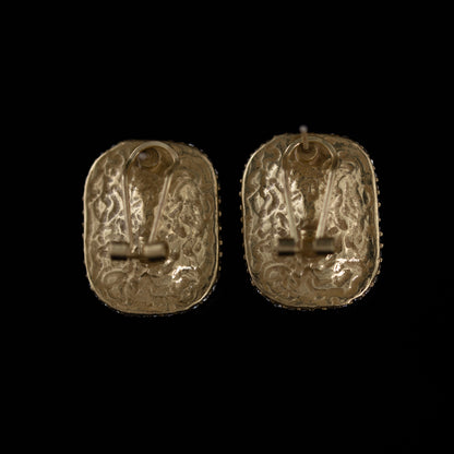 Vintage Cubic Zirconia Timeless Polished Earrings Timeless Style