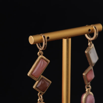 Vintage Artisan Handcrafted Refined Earrings Timeless Style