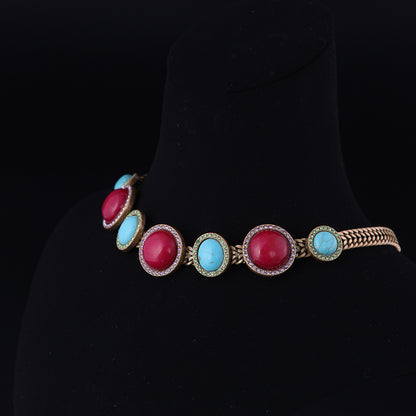 Vintage Geometric Elegant Classic Necklace for Ladies