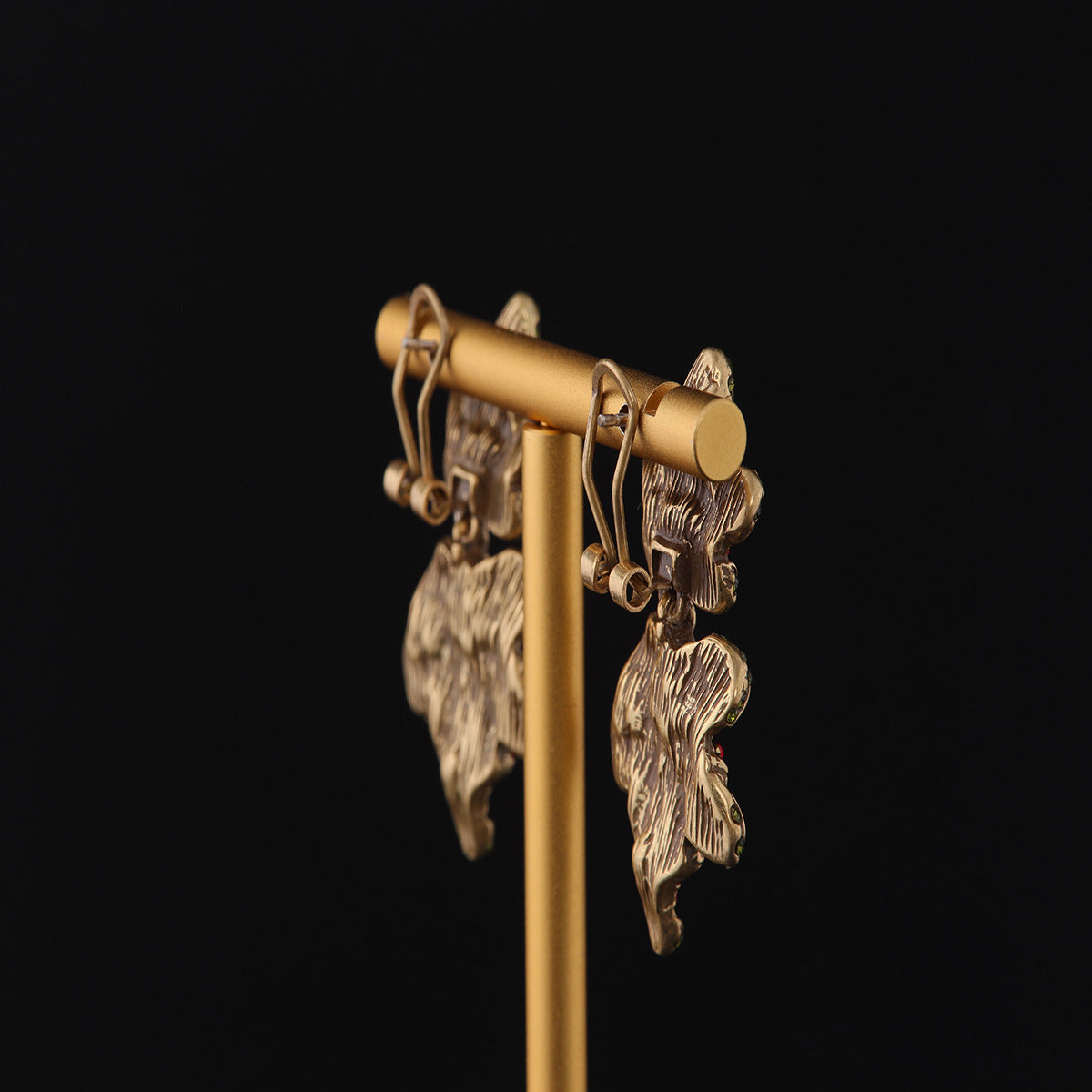 Vintage Leaf Timeless Classic Earrings Gift Jewelry