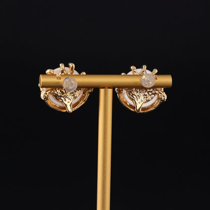 Vintage Floral Elegant Elegant Earrings Timeless Style