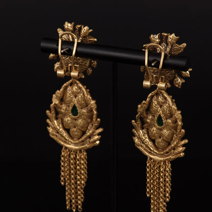 Vintage Agate Classic Handcrafted Earrings Timeless Style