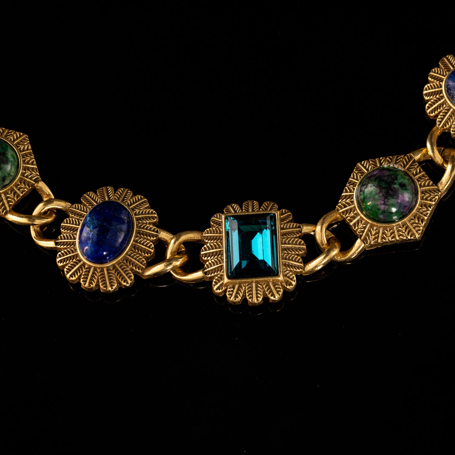 Vintage Crystal Heart Luxury Handcrafted Necklace for Ladies