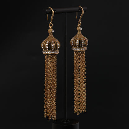 Vintage Elegant Artisan Chic Earrings Handcrafted Design