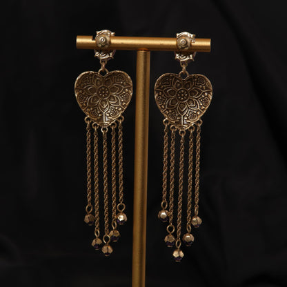 Vintage Enamel Chic Timeless Earrings Gift Jewelry