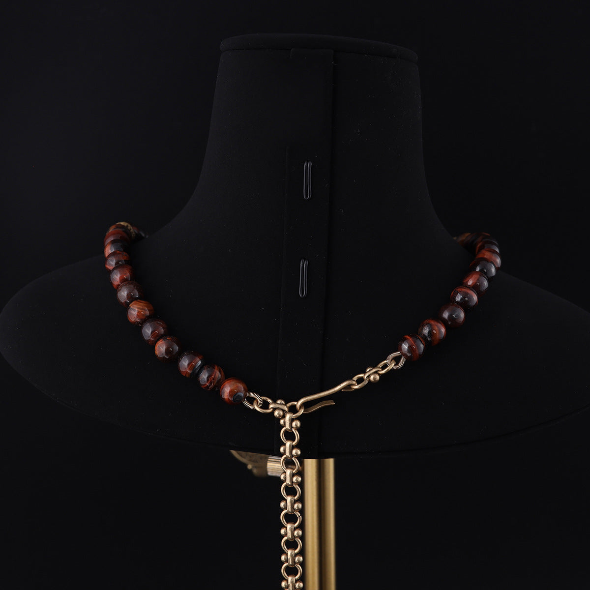 Vintage Geometric Artisan Luxury Necklace Handcrafted Design