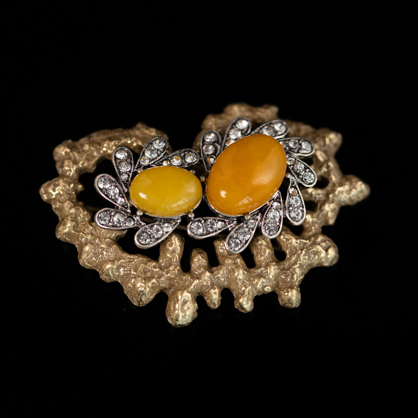Vintage Cross Artisan Handcrafted Brooches for Men