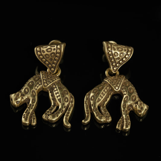 Vintage Elegant Statement Timeless Earrings Handcrafted Design